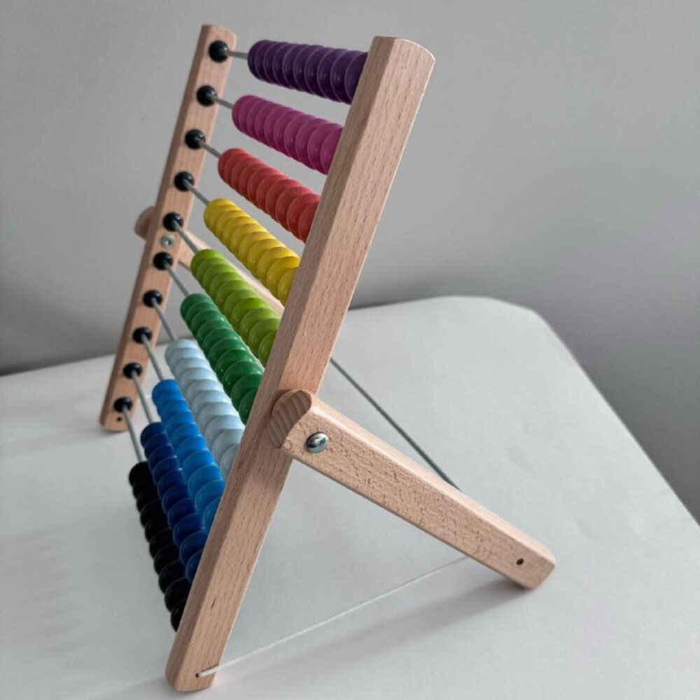 ❌SOLD❌ IKEA Abacus - Bright Colored Real Wood Non-toxic Paint. - Picture 3 of 6